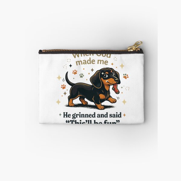 Item preview, When God Made Me He Grinned and said This'll be fun designed and sold by leilalongdogstudio01.