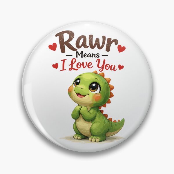 Item preview, Cute Dino Rawr Means I Love You Gift designed and sold by Pineapple-Tree.