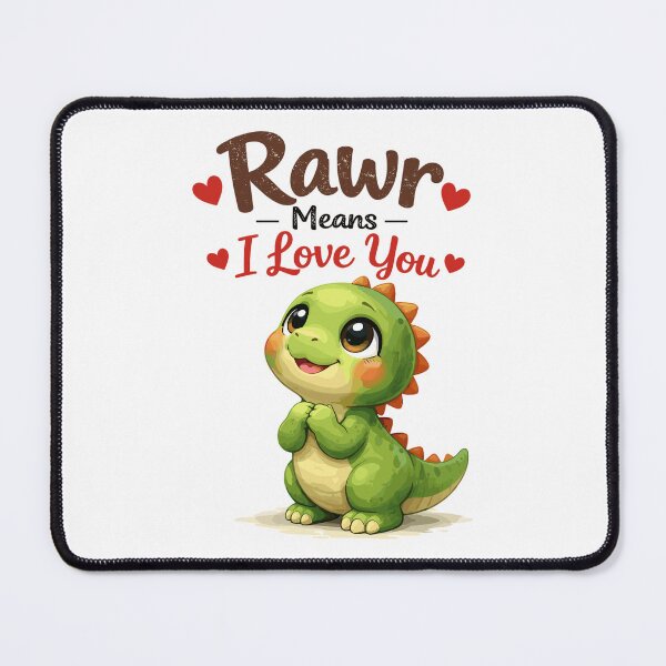 Item preview, Cute Dino Rawr Means I Love You Gift designed and sold by Pineapple-Tree.