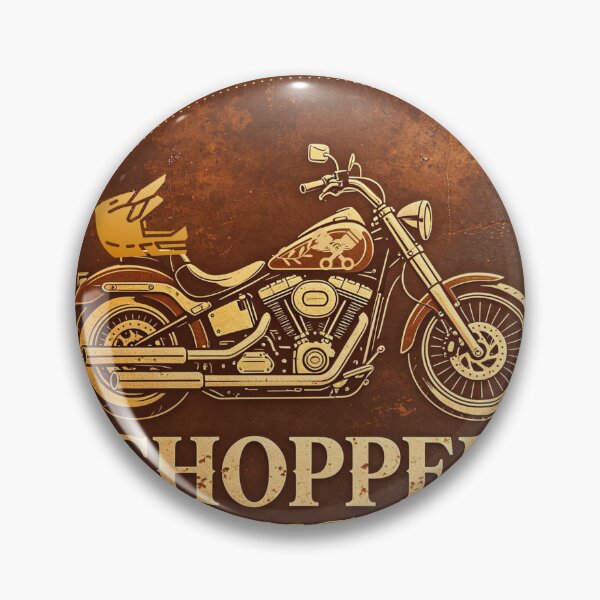 Item preview, Chopper Ride Free – Vintage Motorcycle  designed and sold by wojtas90.