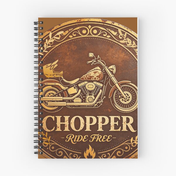 Item preview, Chopper Ride Free – Vintage Motorcycle  designed and sold by wojtas90.