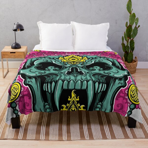 Item preview, Tibetan skull designed and sold by TidalTattoo.