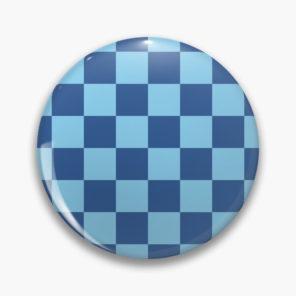 Item preview, Blue checkered pattern designed and sold by Mint + Midnight.
