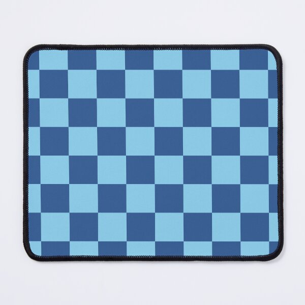Item preview, Blue checkered pattern designed and sold by Mint + Midnight.