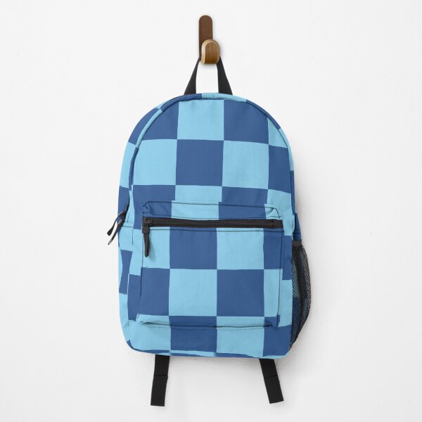 Item preview, Blue checkered pattern designed and sold by Mint + Midnight.