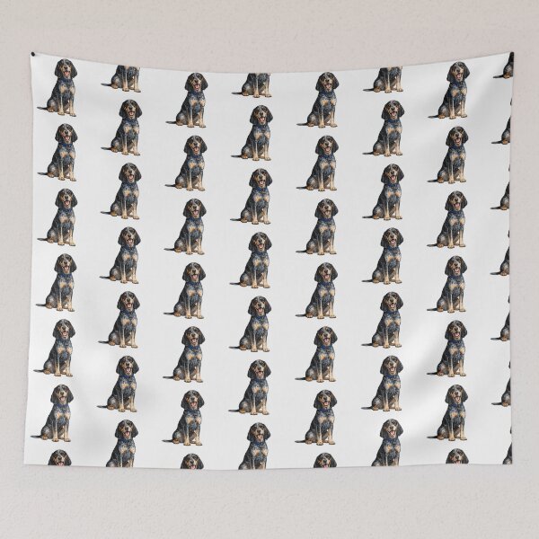 Item preview, Bluetick Coonhound dog designed and sold by BackgroundND.