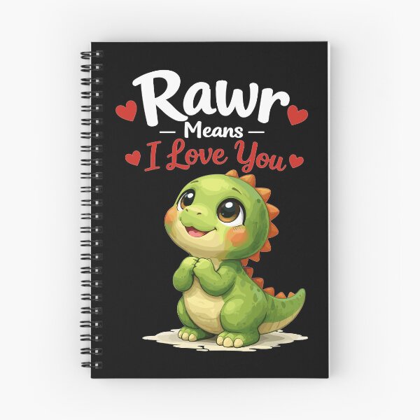 Item preview, Cute Dino Rawr Means I Love You Gift designed and sold by Pineapple-Tree.