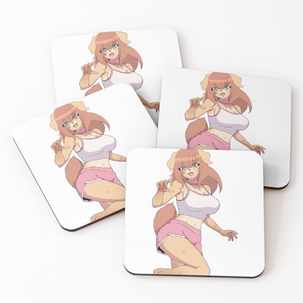 Item preview, Cute Dog Girl Anime Waifu Sticker designed and sold by kiurfi.