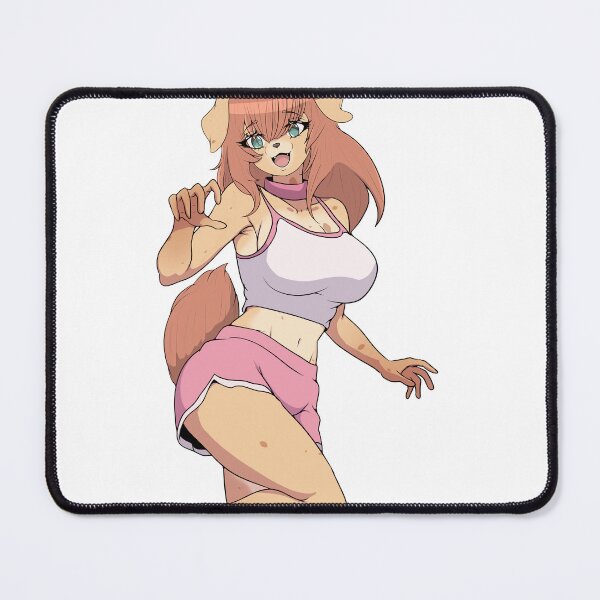 Item preview, Cute Dog Girl Anime Waifu Sticker designed and sold by kiurfi.