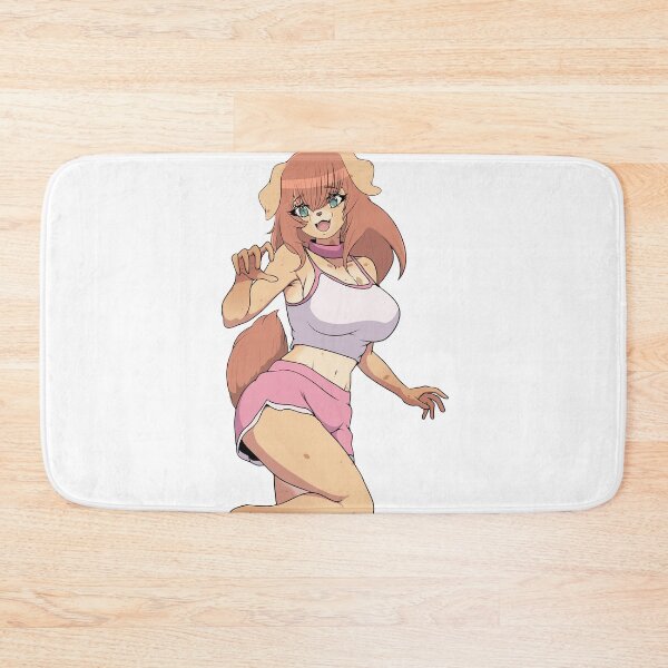 Item preview, Cute Dog Girl Anime Waifu Sticker designed and sold by kiurfi.