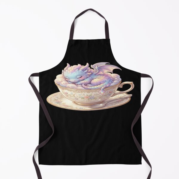 Item preview, Baby Dragon Sleeping Inside Vintage Teacup designed and sold by DailySparks.