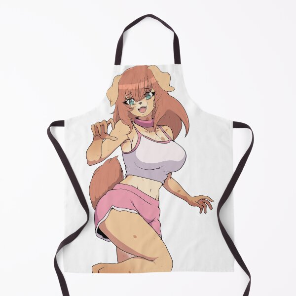 Item preview, Cute Dog Girl Anime Waifu Sticker designed and sold by kiurfi.