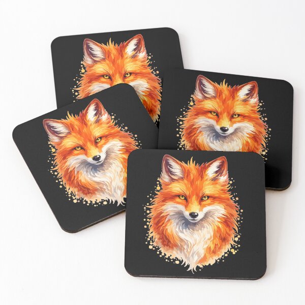 Item preview, Majestic Red Fox Portrait | Wildlife Animal Art designed and sold by OverNickles194.