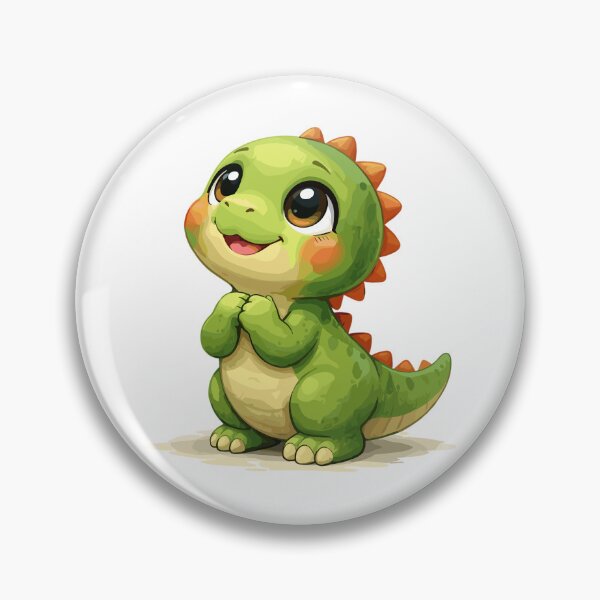 Item preview, Cute dinosaur looks at mom: Dinosaur motif designed and sold by Pineapple-Tree.