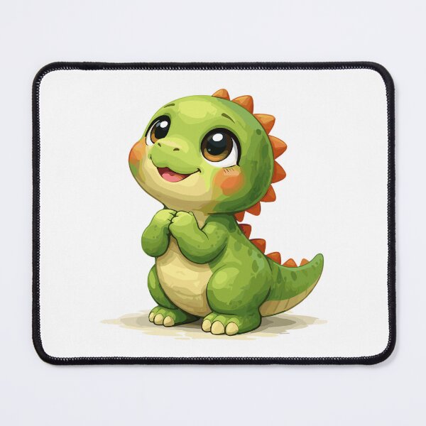 Item preview, Cute dinosaur looks at mom: Dinosaur motif designed and sold by Pineapple-Tree.