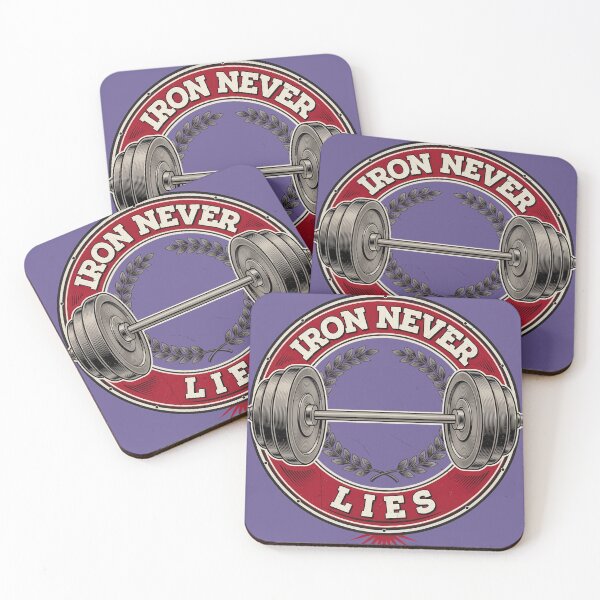 Item preview, Iron Never Lies - Gym Motivation Tshirt designed and sold by Hadamah.