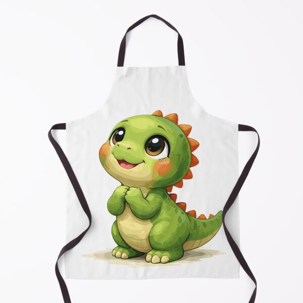 Item preview, Cute dinosaur looks at mom: Dinosaur motif designed and sold by Pineapple-Tree.