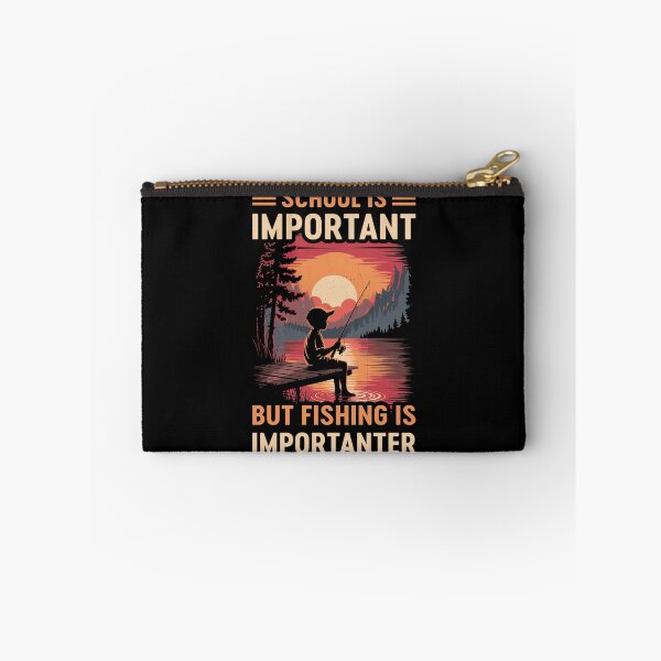Item preview, School Is Important But Fishing Is Importanter designed and sold by mybegoniatee.
