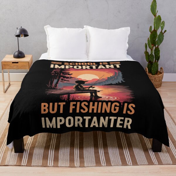 Item preview, School Is Important But Fishing Is Importanter designed and sold by mybegoniatee.