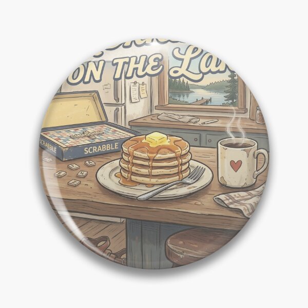 Item preview, Mornings on the Lake Sweatshirt | Cozy Vintage Breakfast Kitchen Illustration designed and sold by DmaarGroup.