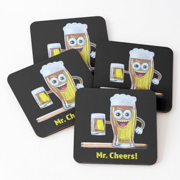 Item preview, Mr. Cheers Friendly Beer Pint designed and sold by Scott Clendaniel.