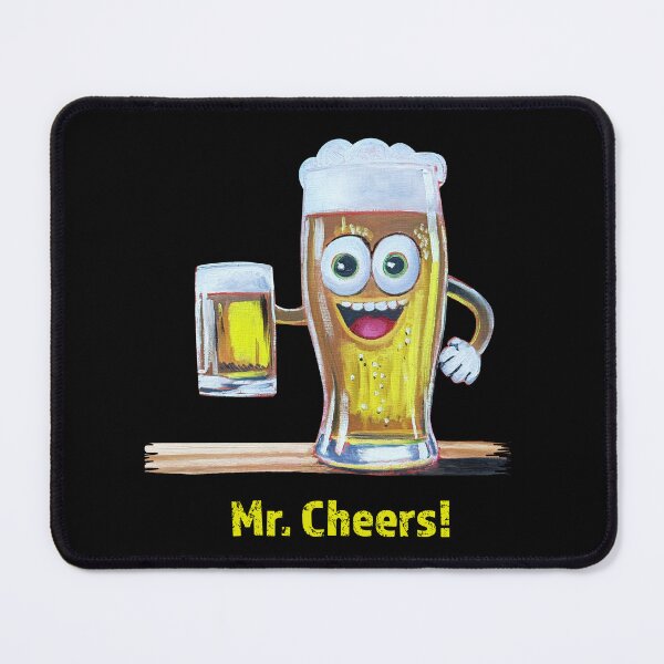 Item preview, Mr. Cheers Friendly Beer Pint designed and sold by Scott Clendaniel.