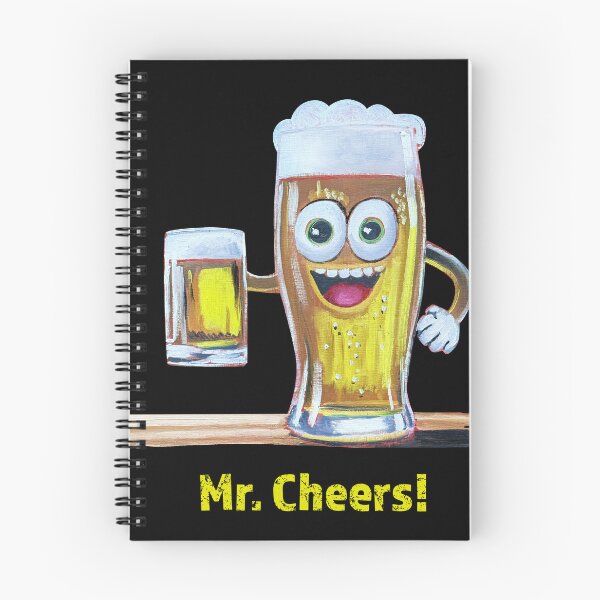 Item preview, Mr. Cheers Friendly Beer Pint designed and sold by Scott Clendaniel.