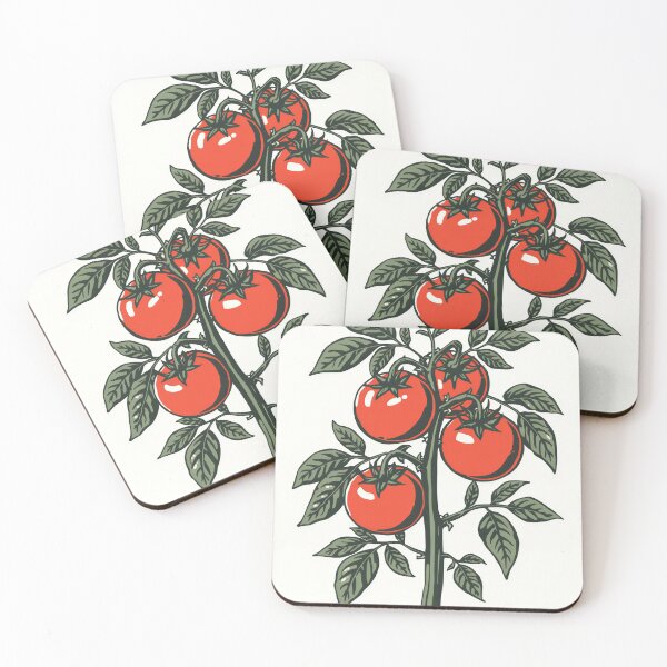Item preview, Vintage Tomato Plant Botanical Garden Illustration Design designed and sold by Evergreen Horizon Works.