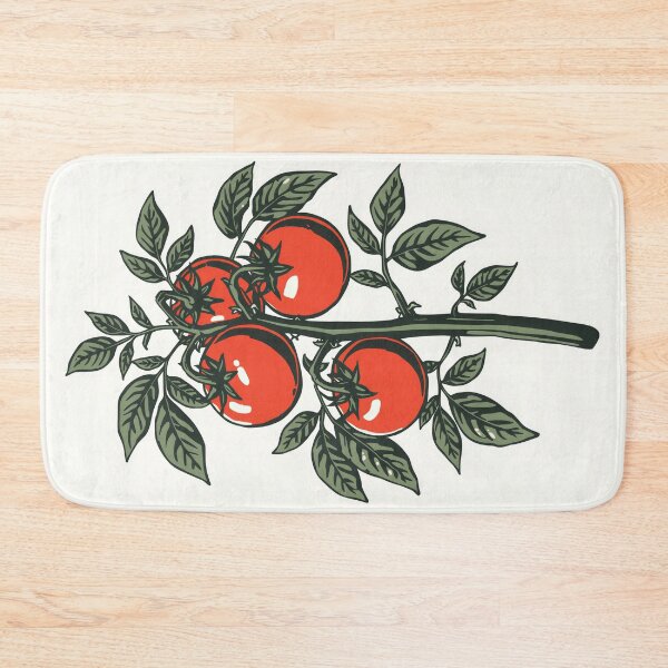 Item preview, Vintage Tomato Plant Botanical Garden Illustration Design designed and sold by Evergreen Horizon Works.