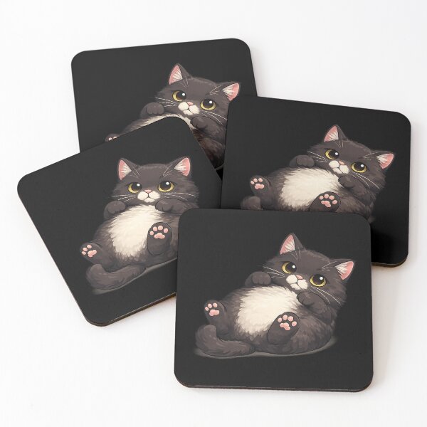 Item preview, Chubby Black Cat designed and sold by Wild Horizon Studio.