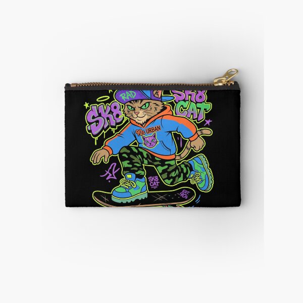 Item preview, Rad 90s Urban Sk8 Cat Streetwear Art designed and sold by TeNovaStudio.