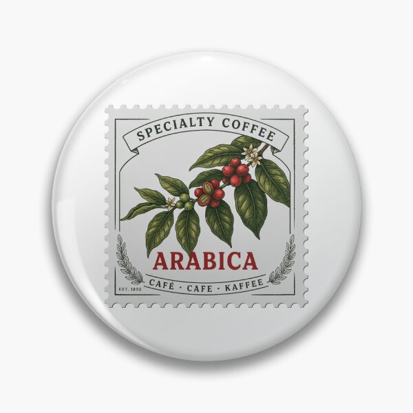 Item preview, Arabica Coffee Plant Vintage Botanical Illustration – Specialty Coffee Cherries & Coffea Arabica designed and sold by ArcticFoxStudio.