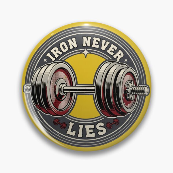 Item preview, Iron Never Lies - Gym Motivation Tshirt designed and sold by Hadamah.