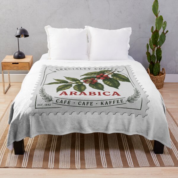 Item preview, Arabica Coffee Plant Vintage Botanical Illustration – Specialty Coffee Cherries & Coffea Arabica designed and sold by ArcticFoxStudio.