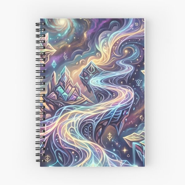 Item preview, 22 Dreamy Cosmic Landscapes Celestial Wonders Surreal Imagination designed and sold by ART ATTACK ZONE.