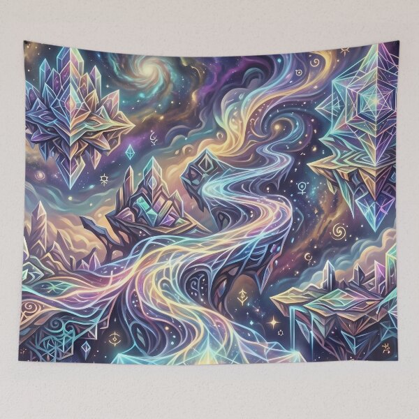 Item preview, 22 Dreamy Cosmic Landscapes Celestial Wonders Surreal Imagination designed and sold by ART ATTACK ZONE.