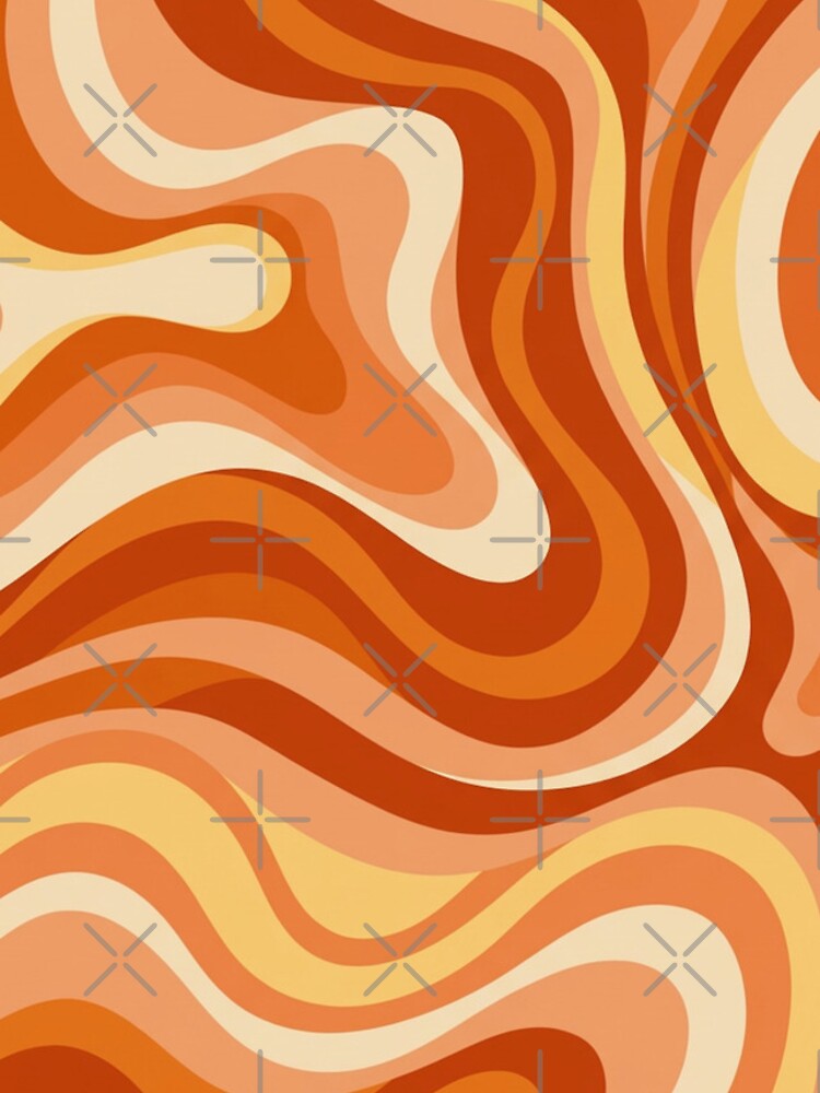 Thumbnail 4 of 4, iPhone Case, Retro wavy pattern designed and sold by Differenceee.