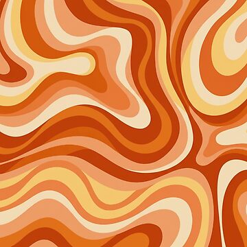 Artwork thumbnail, Retro wavy pattern by Differenceee
