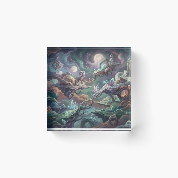 Item preview, 23 Dreamy Cosmic Landscapes Celestial Wonders Surreal Imagination designed and sold by ART ATTACK ZONE.