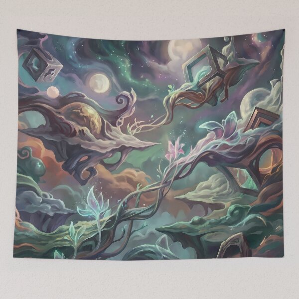 Item preview, 23 Dreamy Cosmic Landscapes Celestial Wonders Surreal Imagination designed and sold by ART ATTACK ZONE.