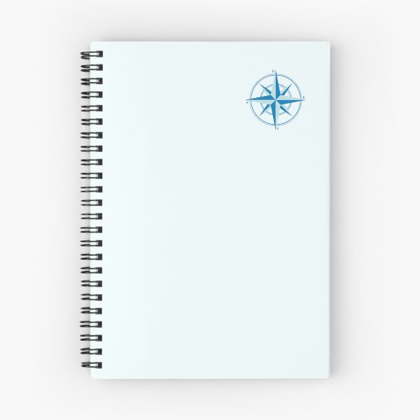 Item preview, Turquoise Sea Compass Rose – Small Nautical Logo designed and sold by ulupono.