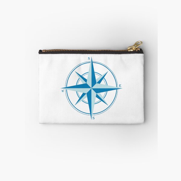 Item preview, Turquoise Sea Compass Rose – Small Nautical Logo designed and sold by ulupono.