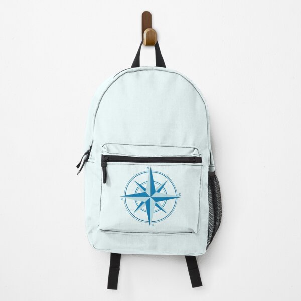 Item preview, Turquoise Sea Compass Rose – Small Nautical Logo designed and sold by ulupono.