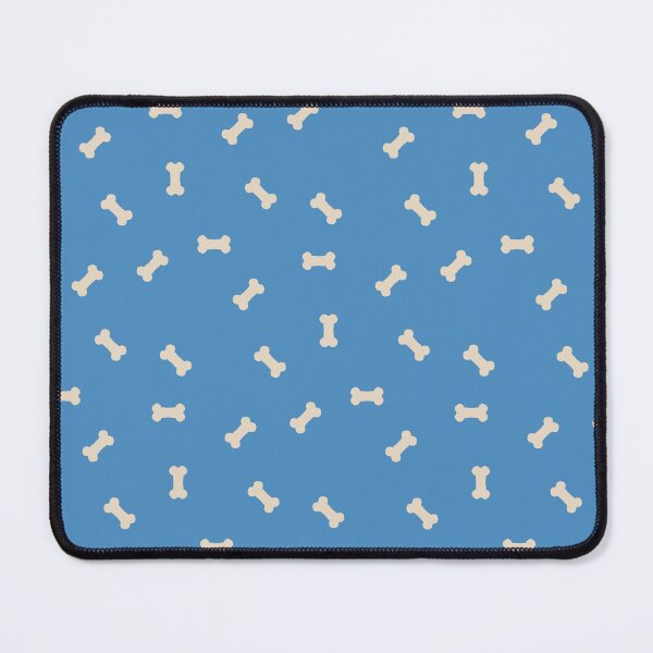Item preview, Dog Treats - Lots of Bones on Blue Background designed and sold by PCaleDesigns.