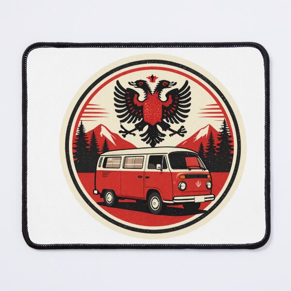 Item preview, Albanian Eagle Camper Van | RV Camping Van Life Adventure Design designed and sold by gluxdesing.