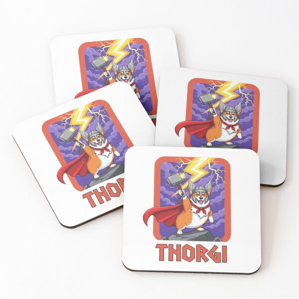 Item preview, Thorgi: The Mighty Corgi God of Thunder designed and sold by HobClub.