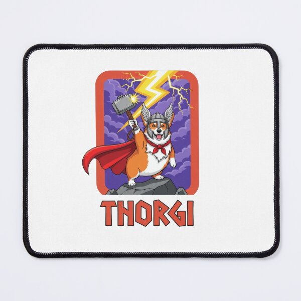 Item preview, Thorgi: The Mighty Corgi God of Thunder designed and sold by HobClub.