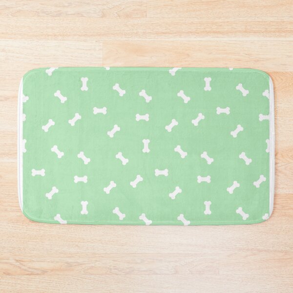 Item preview, Dog Treats - Lots of Bones on Mint Green Background designed and sold by PCaleDesigns.