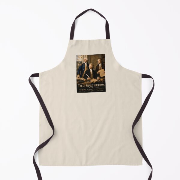 Item preview, Three Smart Virginians — Washington, Jefferson & Madison designed and sold by Novel Works Studio.