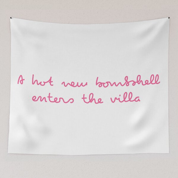 Item preview, Love island hot new bombshell enters the villa designed and sold by PestoPastagifts.